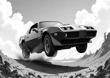 KITT Car: Iconic Pontiac Trans Am from Knight Rider in Action